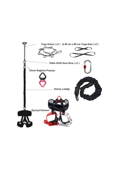 Avessa Fdk-1000 Bungee Jumping Pro Egzersiz Aleti