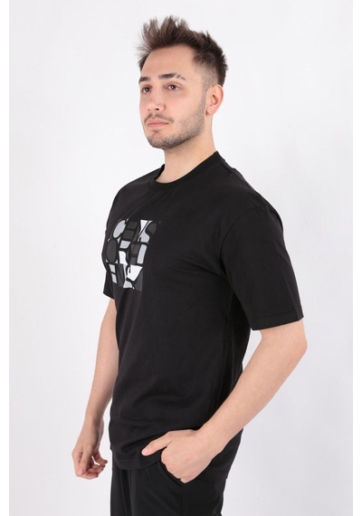 Cazador Erkek 4088 O.bıs T-shırt 24yceeo04088 Siyah