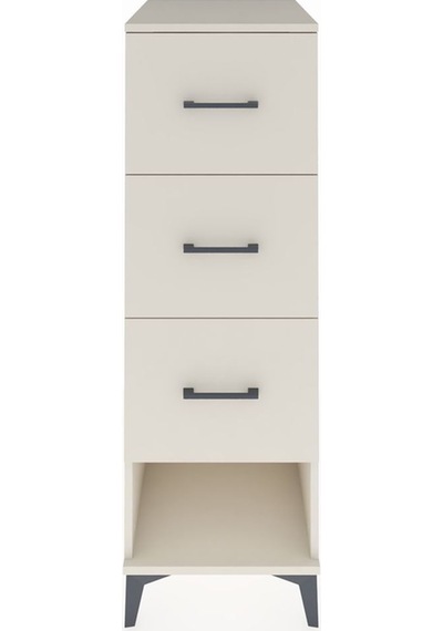 Kronos Dolap 3 Çekmeceli 44x59x134 Aytaşı-aytaşı Aytaşı