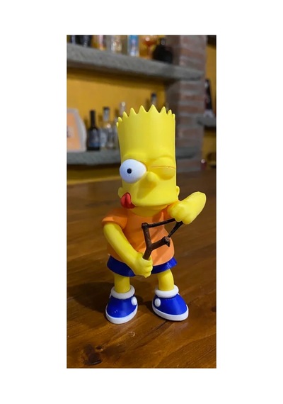 The Simpsons Bart Simpson Figür 15 Cm