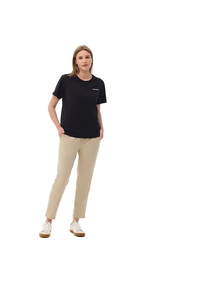 Columbia W Label Graphic Ss Tee Kadın Tişört Cs0472 Siyah