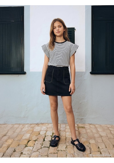 Civil Girls Tokalı 36- Sandalet - Siyah