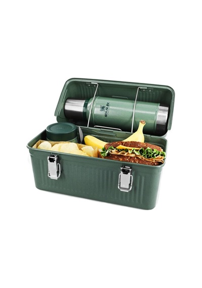 Classic Yemek Taşıma Çantası 9.5 Litre - Yeşil Hammertone Green Paslanmaz Çelik Çok Renkli