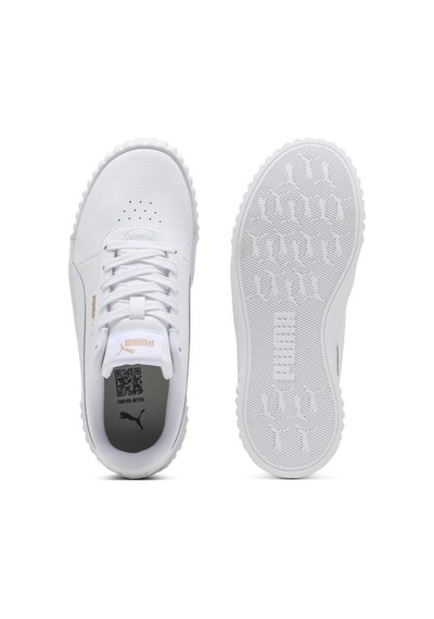 Puma Carina 3.0 Jr 401476 01 Kadın Sneaker Ayakkabı Beyaz 35,5-38,5 Beyaz