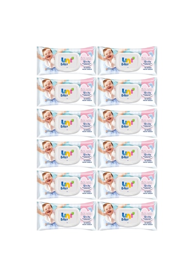 Uni Baby Ilk Adım Islak Mendil 52'Li X 12 Adet
