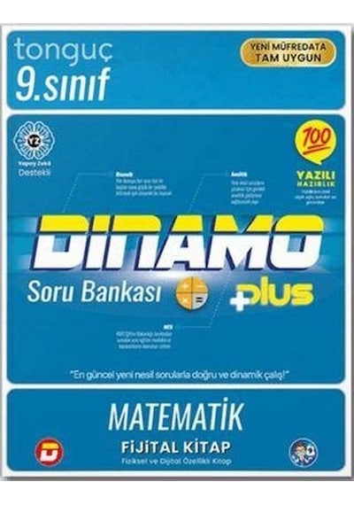 Tonguç 9.sınıf Matematik Dinamo Soru Bankası +plus