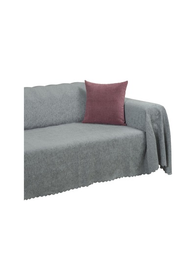 Premium Koltuk Örtüsü 175x350 Xlarge Gramajlı Jakarlı Şönil Bulut Kanepe Örtüsü Kaymaz Çok Renkli