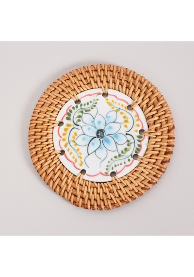 Rattan Çerçeveli 12 Cm. Nihale & Masa Veya Duvar Dekoru Diğer