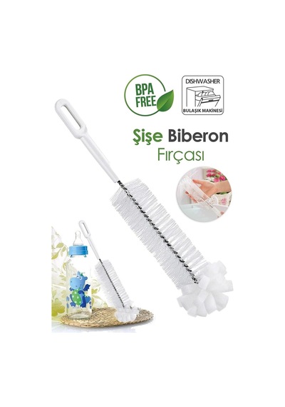 Premium Lüks Şişe Ve Biberon Fırçası - Ultra Dayanıklı Profesyonel Temizlik & Kristal Parlaklık Diğer