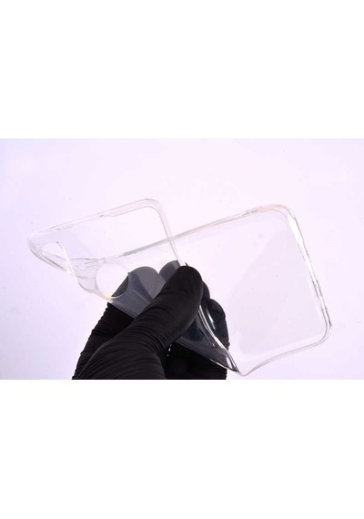 Huawei P30 Lite Kılıf Şeffaf Silikon Hibrit Case Renksiz