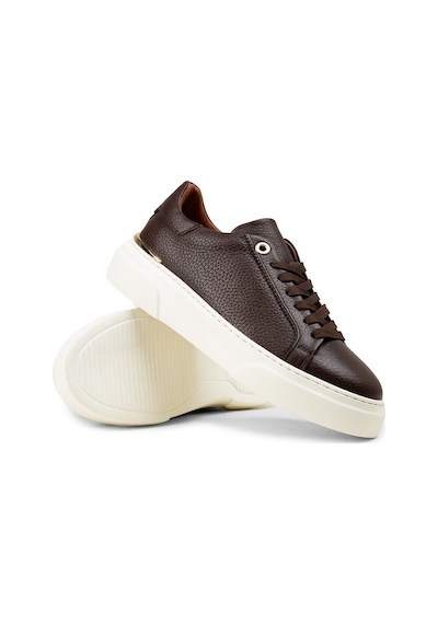 Deery Kadın Hakiki Deri Kahverengi Sneaker Ayakkabı - 00502zkhve01