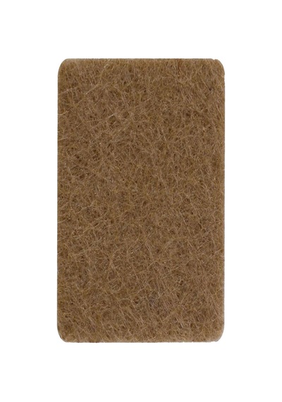Yapışkanlı Dikdörtgen Mobilya Ayak Koruyucu Keçe 240x120 Mm Kaydırmaz Zemin Çizmez Keçesi Kahverengi