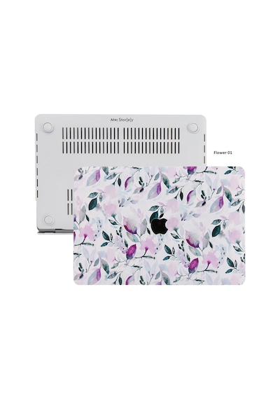 Apple Uyumlu MacBook Air Kılıf HardCase A1369 A1466 ile Kılıf Flower03