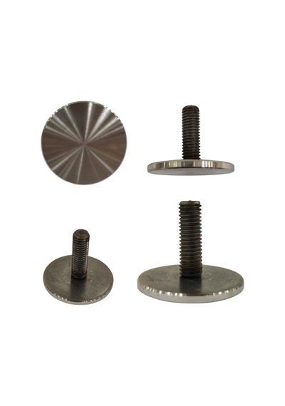 Cateksss Osn Cam Flanşı Paslanmaz M10 Civatalı Q-45 - 14 Lü Paket Gümüş