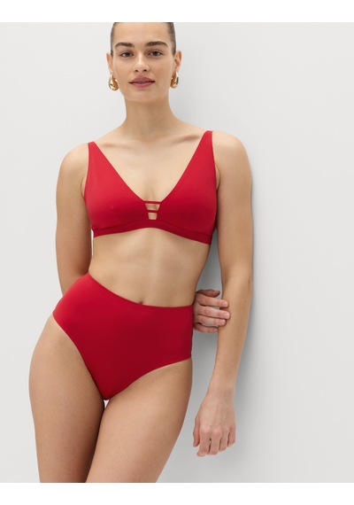 Marks & Spencer Yüksek Bel Bikini Altı T52001178W Kırmızı