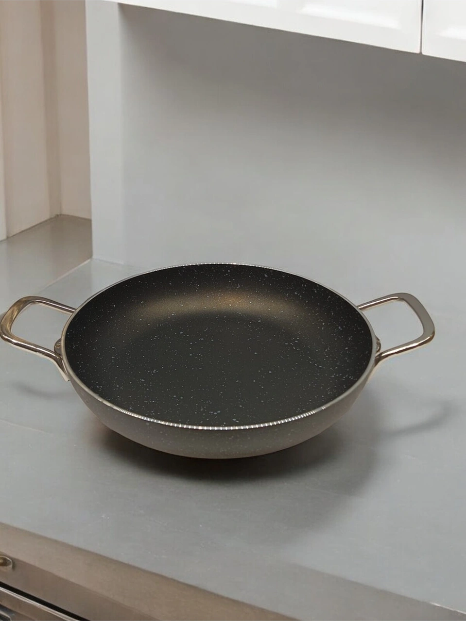 Tuna House Granit Yumurta Sahanı 20 Cm Siyah