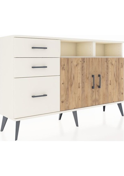 Arges Konsol 4 Raflı 3 Çekmeceli 2 Kapaklı 132x30x83 Aytaşı-çam/aytaşı Çam/aytaşı Arges Konsol 4 Raflı 3 Çekmeceli 2 Kapaklı 132x30x83 Aytaşı-çam/aytaşı Çam/aytaşı