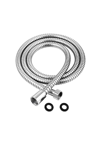 Karese Lüx Duş Spirali 200 Cm, Duş Hortumu 2 Metre Gri Krom Diğer