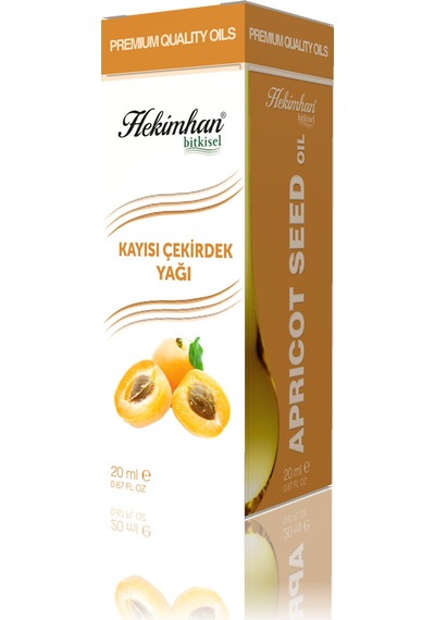 Hekimhan Bitkisel Kayısı Çekirdek Yağı 20 ML