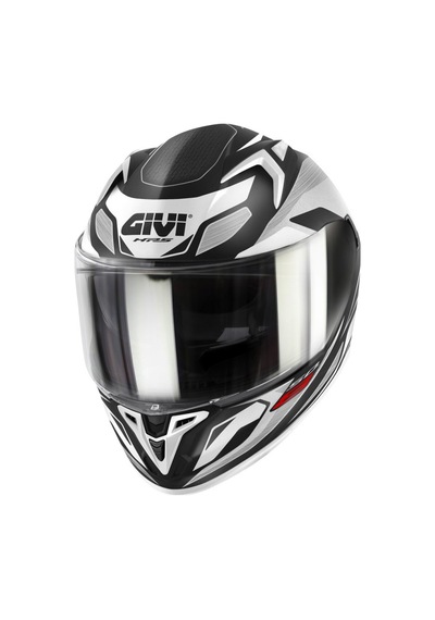 Givi 50.8 Brave Kapalı Kask Gri - Mat Siyah
