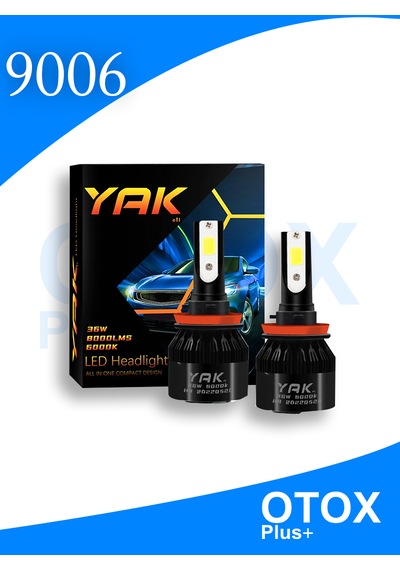 9006 Hb4 Xenon Far Serisi Yoğun Beyaz Güçlü Aydınlatma