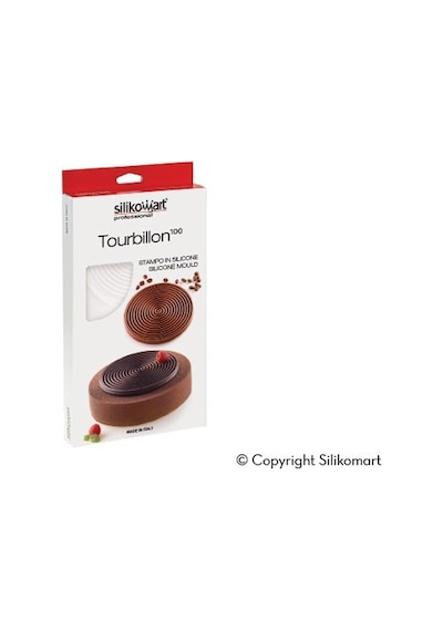 36.231.87.0065 Silikomart Tourbıllon 100 Silikon Kalıp Kahverengi