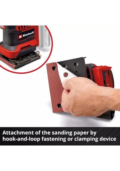 Einhell TE-OS 18/113 Li - Solo Akülü Avuç içi Zımpara - 4460731