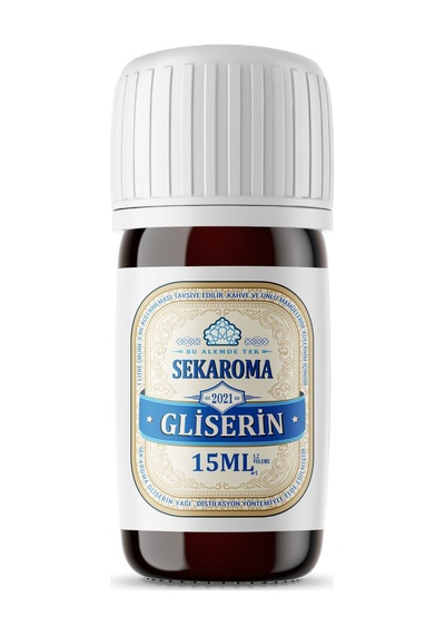 Sek Aroma Doğal Bitkisel Gliserin Yağı 15 ML - 5 L Uyumlu