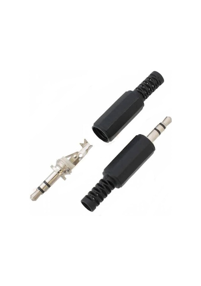Koodmax 3.5mm Stereo Jak Fiş - Erkek - 10 Adet