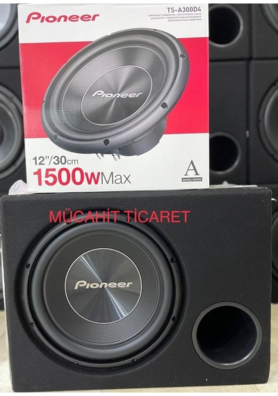 Pıoneer Ts-a300d4 30cm Subwoofer 1500wat 500rms Ciftt Bobin Bass