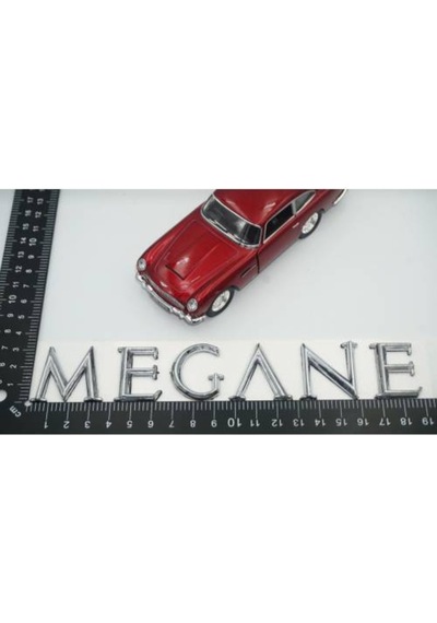 Renault Megane 2 Krom Bagaj Yazısı