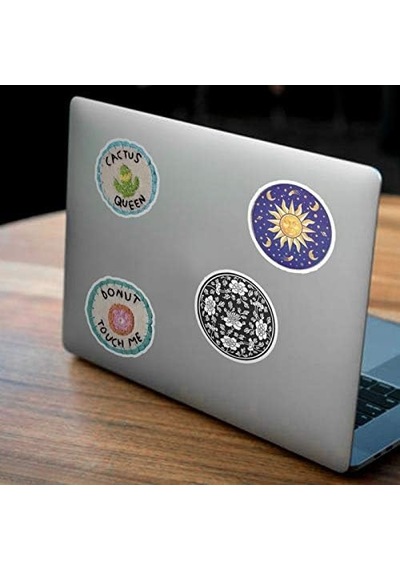 Karışık Rozetler Set Mini Notebook Sticker