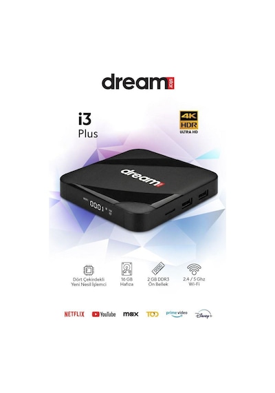 Dreamstar İ3 Plus Android Tv Box 2gb Ram 16gb Hafıza