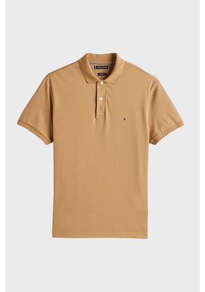 Tommy Hilfiger Erkek Polo Yaka T Shirt Mw0mw39994 Gwa Kahve Kahverengi