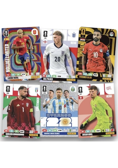 Dünya Kupası Fıfa 2026 Panini Adrenalyn Xl Premium Trading Kart 1 Paket 10 Kart