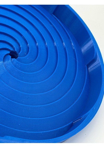 Spiral Savak Gold Pan Altın Eleme Tavası 30x30 Altın Arama Altın Tepsi