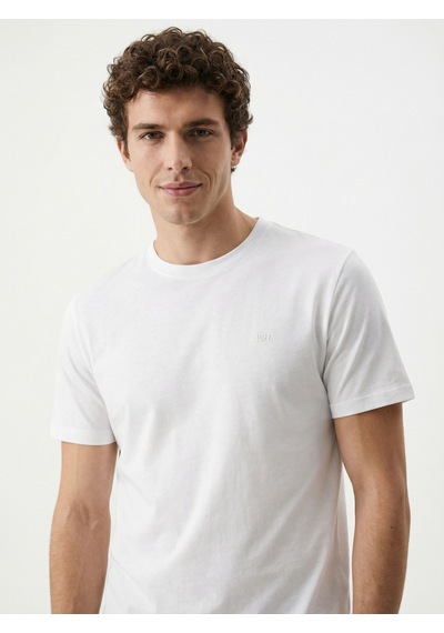 LOFT Regular Fit Erkek Tshirt K.kol Lf2042275 Q1.v1 Beyaz