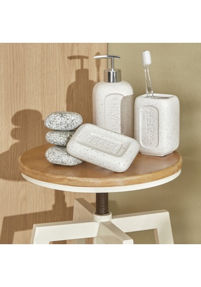 Karaca Home Melba Banyo Aksesuar Seti 3'lü - 153.09.01.2167 Beyaz Karaca Home Melba Banyo Aksesuar Seti 3'lü - 153.09.01.2167 Beyaz
