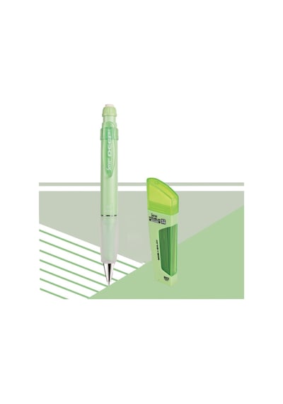 Serve Deep 0.7 mm Mekanik Kurşun Kalem Elma Yeşili - 0.7 mm Uç & Silgi