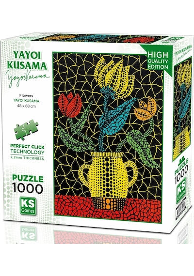 Ks Games 1000 Parça Çiçekler Puzzle