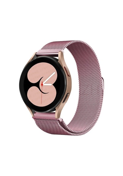 Galaxy Uyumlu Watch 4 Metal Mıknatıslı Kordon Saat Değildir