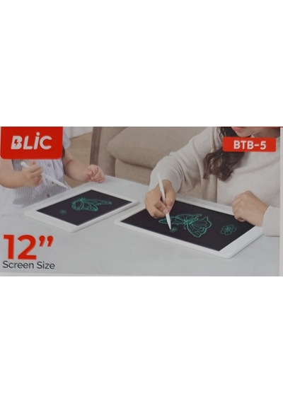 Lcd Panel Yazı Tableti 12 İnç Btb-5 Smart Child Lock Lcd Panel Single Writing Tablet