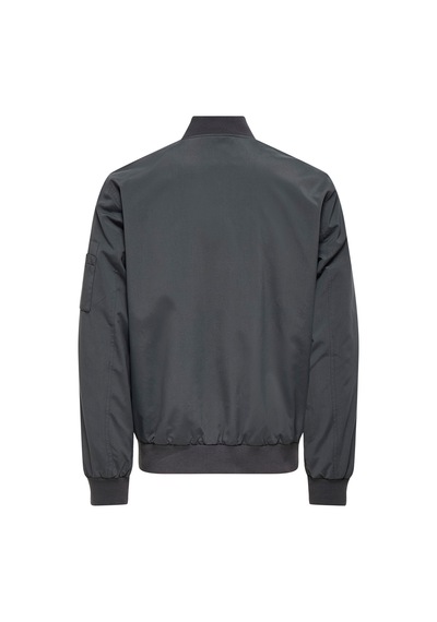 Only & Sons Gri Erkek Ceket 22036701 Onslando Lıfe Bomber Otw