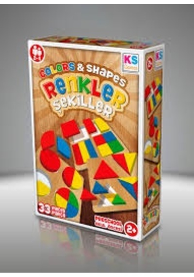 Ks 33 Parça Renkler Şekiller