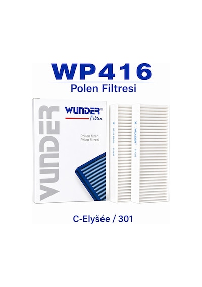 Wunder Wp416 Polen Filtresi