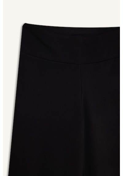 DeFactoFit Sporcu Jogger Eşofman Altı Geniş Bol Paça Basic Düz Skuba Dalgıç Kumaş A0566AX25SPBK81