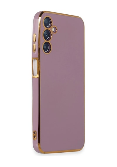Samsung Galaxy M14 5g Kılıf Volet Silikon - Mor