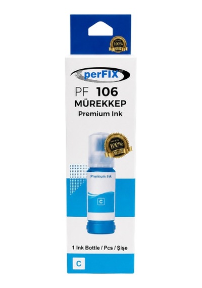 Perfıx Pf T106 - C13t00r240 Mavi Mürekkep 5k Diğer