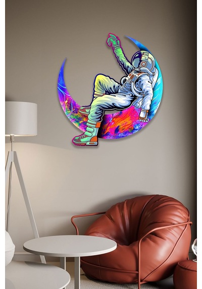 Cosmic Chillout Renkli Metal Tablo