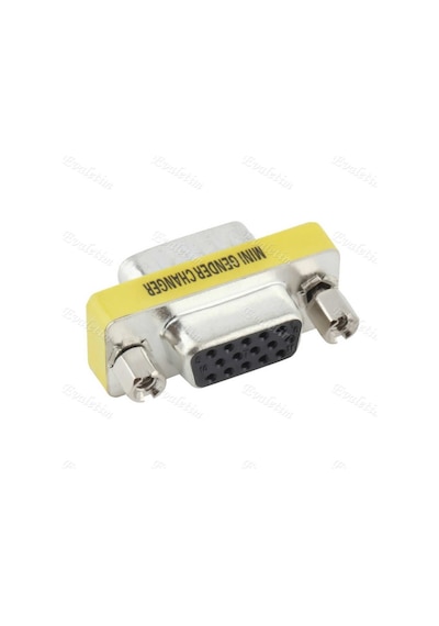 Vga Dişi Erkek 15 Pin Çevirici 5222A Dönüştürücü Adaptör Adapto